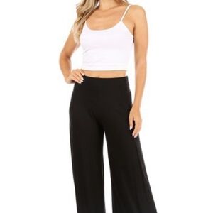 Black Flowy Pants
